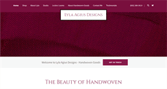 Desktop Screenshot of lylaagiusdesigns.com