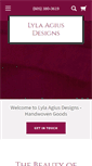 Mobile Screenshot of lylaagiusdesigns.com